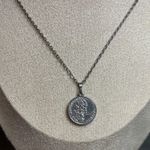 Handmade  Silver Coin Necklace Photo 4
