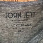 Lucky Brand Joan Jett World Tour II Crew Neck Raglan Long Sleeve Tee Shirt XXL Photo 6