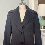 Calvin Klein Wool Cashmere Peacoat Gray Winter Dress Coat 4 Small Photo 3