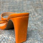 Chinese Laundry Tete Patent Heeled Sandal in Orange Photo 8