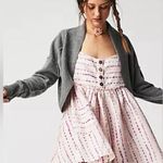 Free People romper Size Small one-piece linen viscose onesie jumpsuit NWOT 1433 Photo 0