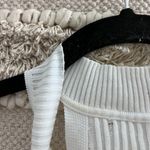 ZARA white ribbed halter top Photo 5