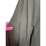 Jones New York Skirt Womens 16W Black Midi ALine Lace hem Sheer Romantic Goth Photo 4