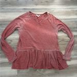 Time And Tru  - Free People vibes, waffle,size large Photo 1
