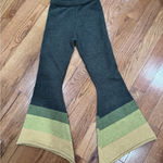 Lakhays Women's Boho Bohemian Festival Artisan Wide Leg Pants Sz S/M Hippie Green Size M Photo 0