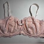Adore Me Pink Silky Ruched Bra Photo 0