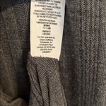 We The Free  People Ribbed Charcoal Turtleneck Sweater Dress Long Sleeve Large Photo 9