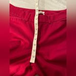 Dockers  Size 4P Pink Ideal Fit Cropped Capri Chino Pants Cotton Blend Stretch Photo 8