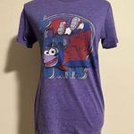 EUC The Muppets Purple and Red Gonzo I Do My Own Stunts Graphic Tee size small Photo 0