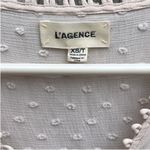 L'Agence L’AGENCE Perry Blouse Cream Size XS Retail $395.00 Photo 11