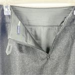 Magaschoni  Collection Heather Gray Cashmere Wool Blend Lined Skirt, Size 10 Photo 6