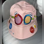 Pink Sesame Street Bucket hat from Universal studios Japan Red Photo 0