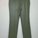Forever 21 BNWT! Olive Green Pleather Pants Size M Photo 0