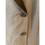 Jacqueline Ferrar  Brown Dress Velvet Button & Collar Coat Dress Size 8 Photo 3