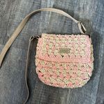 Crocheted Crossbody Bag Pink Photo 0