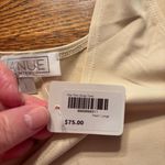 A'nue Thin Strap Tank Top Pearl Women's Size Large Made in USA NWT Photo 3