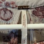 Free People  Tree Swing Boho Tunic‎ Dress – Purple Floral Print – Size Small Photo 5