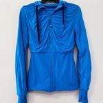 Lululemon Women's Dance Studio Jacket Blue Reversible Full Zip Photo 5