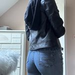 Forever 21 Black Faux Leather Jacket With Good  Photo 1