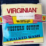 Vinatge 80s Deadstock Virginian Special Brutus High Rise Dark Wash Jeans 24" NWT Blue Photo 2