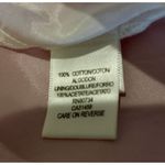 BCBGMAXAZRIA  Pink White Rose Silver Sequin Spaghetti Strap Waist Belt Dress 6 Photo 5