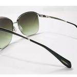 OLIVER PEOPLE LAMOUR OLIVE GRADIENT GREEN SILVER SUNGLASSES CASE AND DUSTER BAG Photo 9