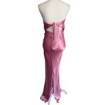 retrofete Skye Dress in Fondant Pink XSmall New Womens Satin Maxi Gown Size XS Photo 5