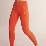 Free People Movement Desert Renegade Leggings SZ Small Mandarin Red NWT Athletic Photo 0