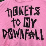 Machine Gun Kelly Tickets to My Downfall Oversized Hoodie Size Small Photo 1