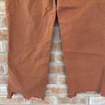 We The Free Maggie Button Fly Straight Jeans Orange Size 32 Photo 5