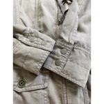 Anthropologie Daughters of the liberation Military Anorak Utility Cargo Jacket 8 Cotton Linen Photo 9