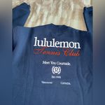 Lululemon  Heavy Weight Fleece Pullover *Graphic Tennis Club
Size Large Photo 3