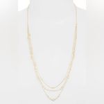 Kendra Scott  Rina Gold Multi Strand Necklace w/ Lustre Glass – Adjustable Photo 1