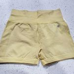 Forever 21 Yellow Biker Shorts Photo 0