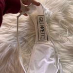Minimale Animale  White Ribbed Women's bikini bottom NEW Photo 3