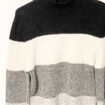Equipment  Size Small Alpaca Ren Striped Sweater in Heather Grey Stripe Photo 2