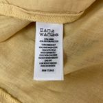 Haute Hippie Style Yellow Linen Blend Wide Leg Tie Back Jumpsuit Size XL NWT Photo 11