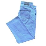 Levi's Levi’s Straight Leg Blue Jeans Size 12 Light Wash Distressed indie edgy festival Photo 2