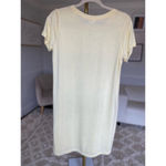 Cotton On  T-Shirt Dress Y2K Light Yellow Pale Summer Spring Vaca Boho Minimal S Photo 2