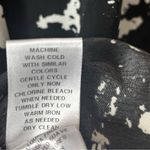 Calvin Klein  short sleeve wrap shirt dress black white patterned Midi Business Photo 7