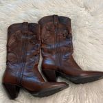 White Mountain , Santa Fe, Western CowboyBoots size 8.5 brown color Photo 13