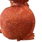 Bebe  size 36D burnt orange lace tshirt bra Photo 1