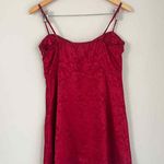 Princess Polly  Diva Mini Dress Deep Red Size 8 Photo 5