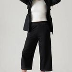 Athleta  Triumph Hybrid Wide Crop Size XS Black NEW Photo 0