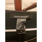 Ashley Stewart Women's  romper16 Black Faux Leather Photo 1