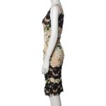 Dolce & Gabbana NWOT  lace trim floral dress size 38 Photo 7