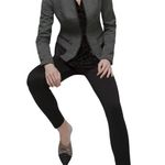 White House | Black Market Scuba Knit Runway Black Leggings Size 00 NWT $79 Photo 2