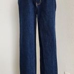 American Vintage Vintage 80s Gloria Vanderbilt Dark Wash High Waisted Tapered Leg Mom Jeans 0 Photo 0