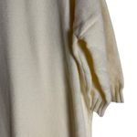 Tuckernuck  Cream Long Sleeve Mock Neck Oversized Knit Sweater Dress Size Medium Photo 2