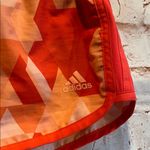 Adidas  running shorts lined orange elastic waist Photo 1